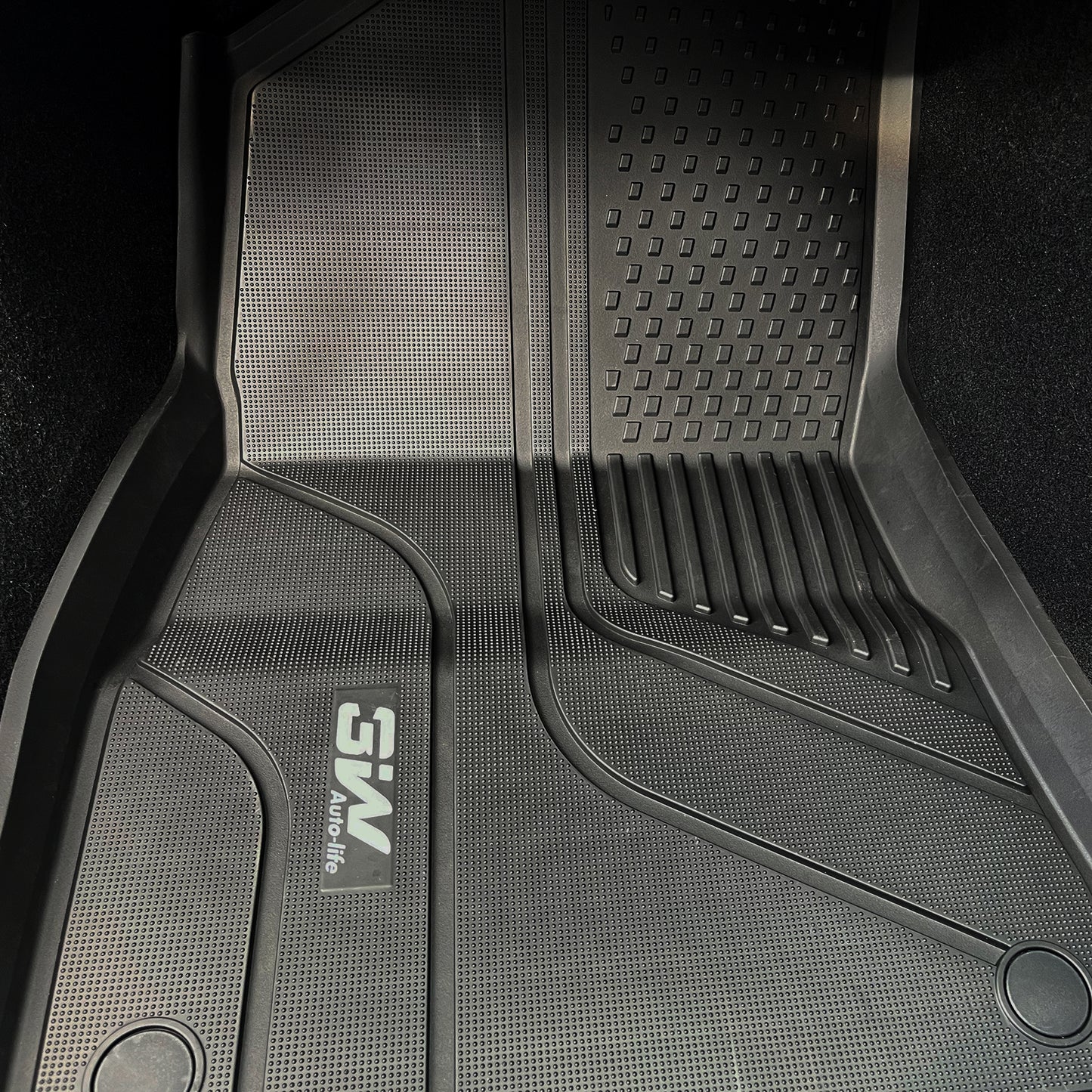 3W Floor mats compatible with Right Hand Drive New Tesla Model 3 (2024) Highland
