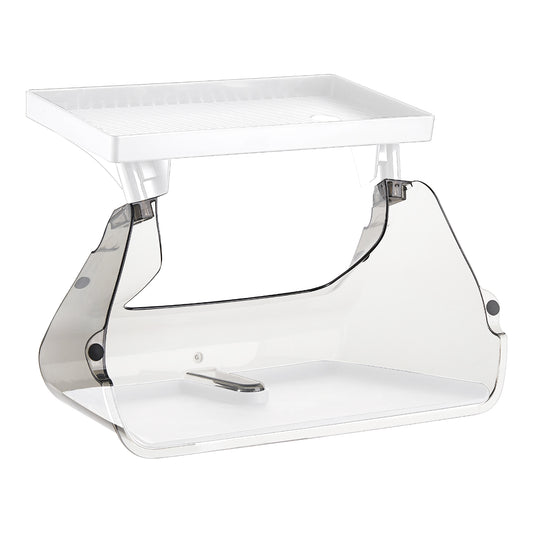 3W Custom Expanded screen storage space for Tesla Model Y / Model 3,non-slip storage, White