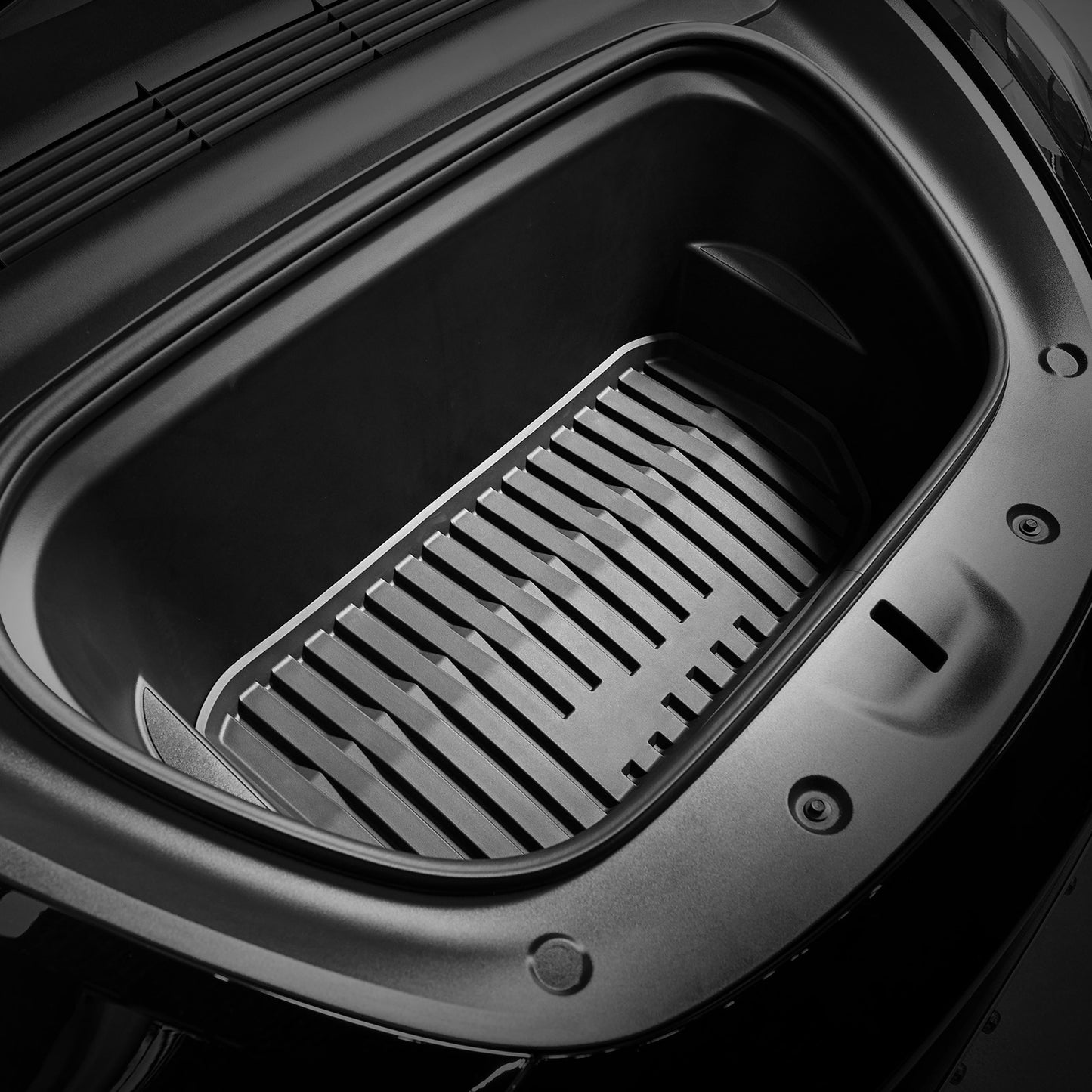 3W Right Hand Drive Tesla Model Y(2021-2024) TPE All Weather Double layer Floor mats+Front Trunk Mat + Rear Storage Mat + Rear Trunk Mat UKCA quality certification