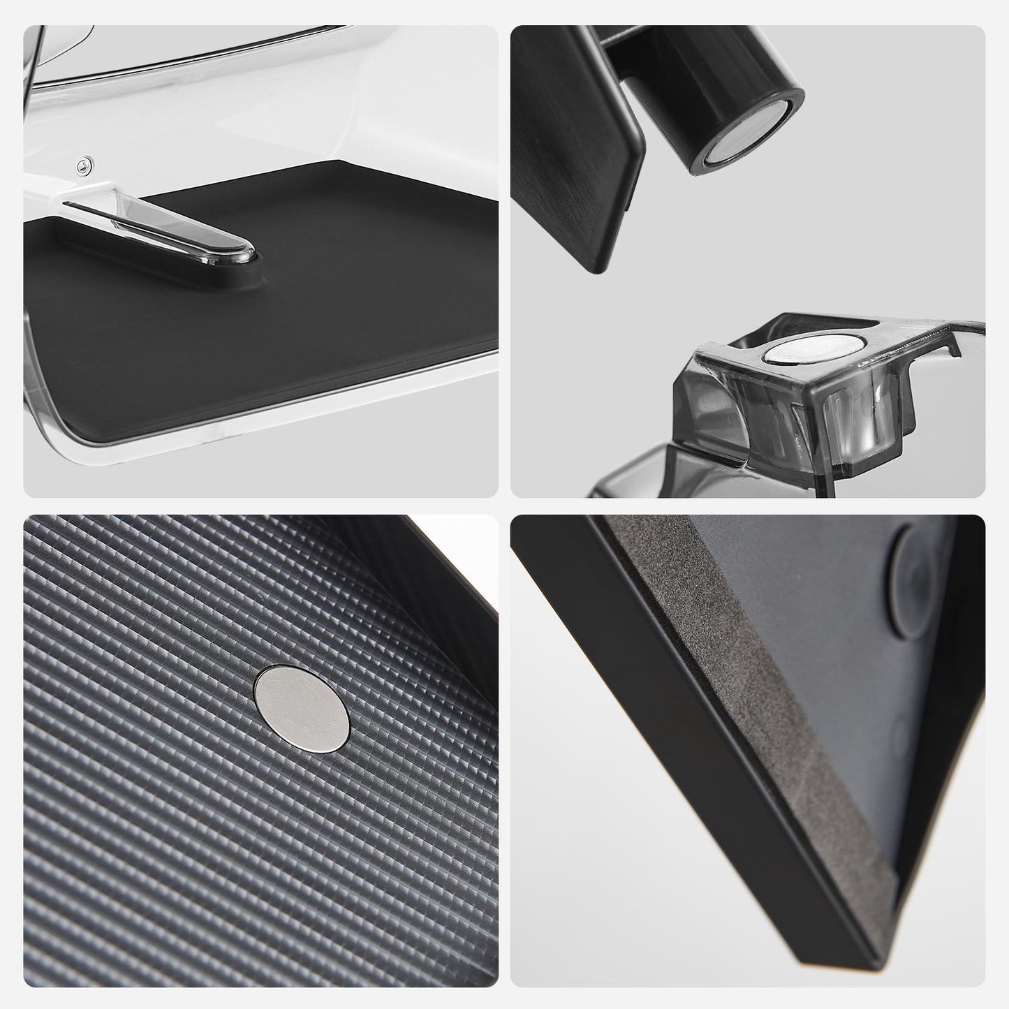 3W Custom Expanded screen storage space for Tesla Model Y / Model 3,non-slip storage, Blacko