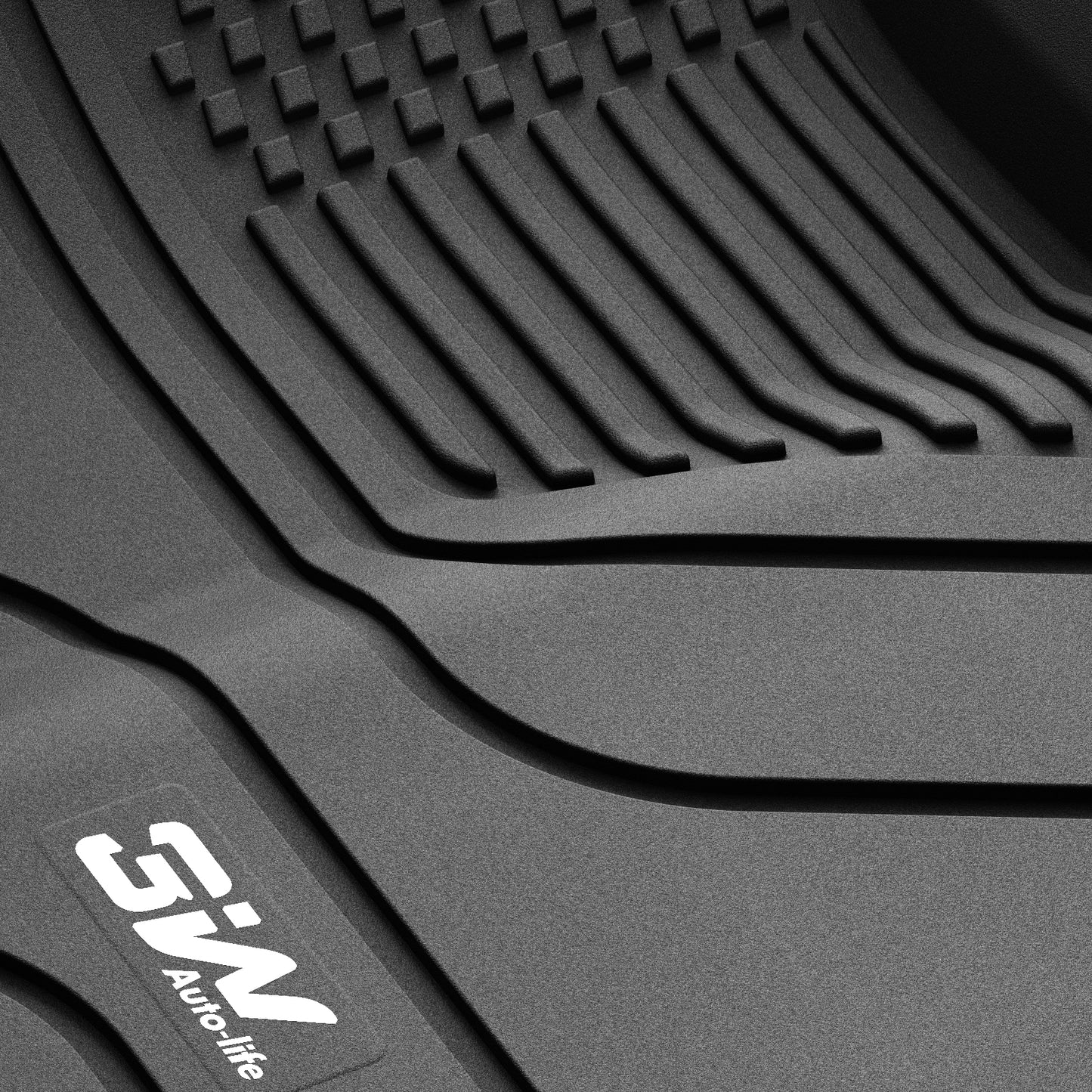 3W Floor mats compatible with Right Hand Drive New Tesla Model 3 (2024) Highland