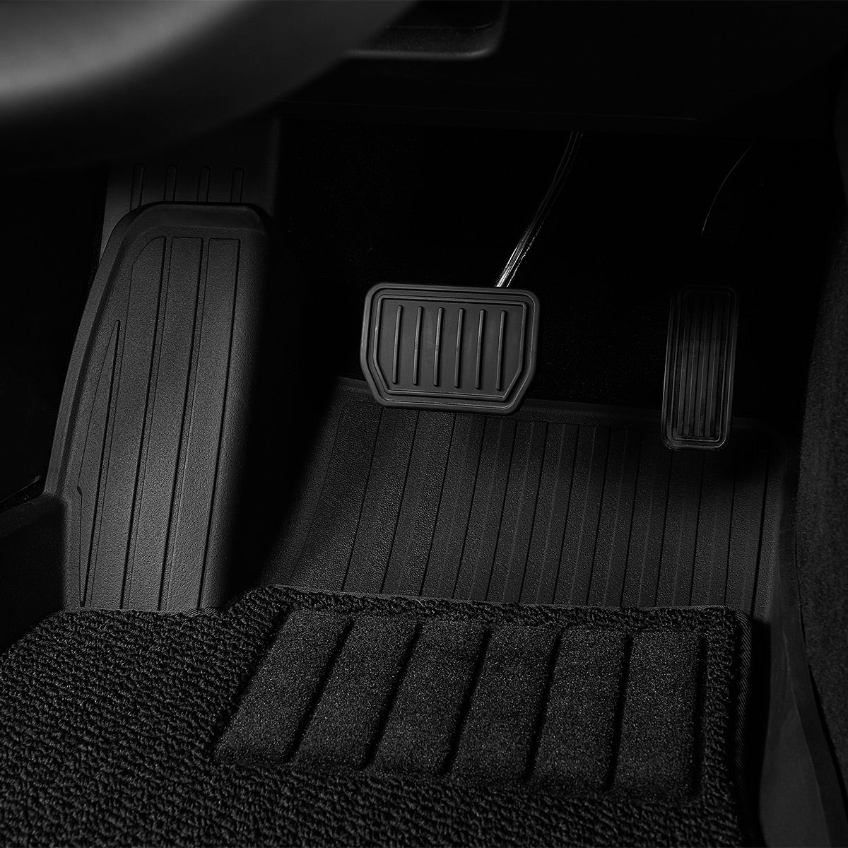 3W Right Hand Drive Tesla Model 3 TPE All Weather Double layer Car mats  UKCA quality certification Waterproof easy to clean anti-slip  floor mat Accessories