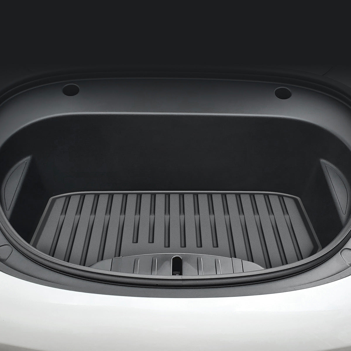 3W Tesla Model 3 TPE Trunk Cargo Liner Mat Sets,Front Trunk Mat + Trunk Mat+ Rear Trunk Mat