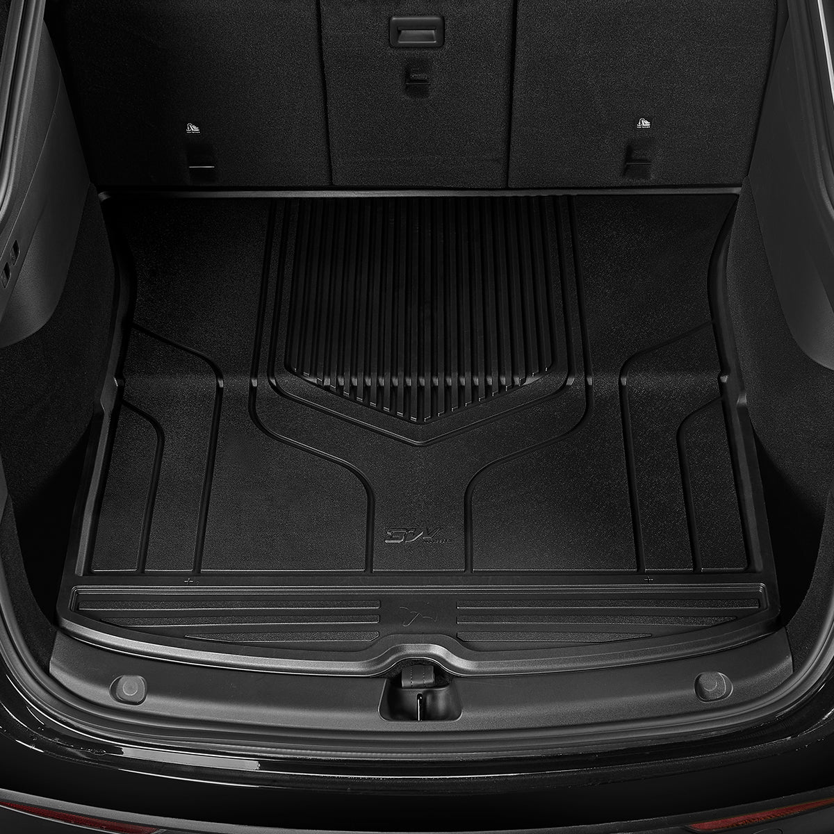 3W Tesla Model Y TPE All Weather Custom 3PCS boot Car mats set Frunk trunk mat +Boot mat+Low boot mat Waterproof anti-slip easy to clean boot liner accessories floor mats 2022 2023