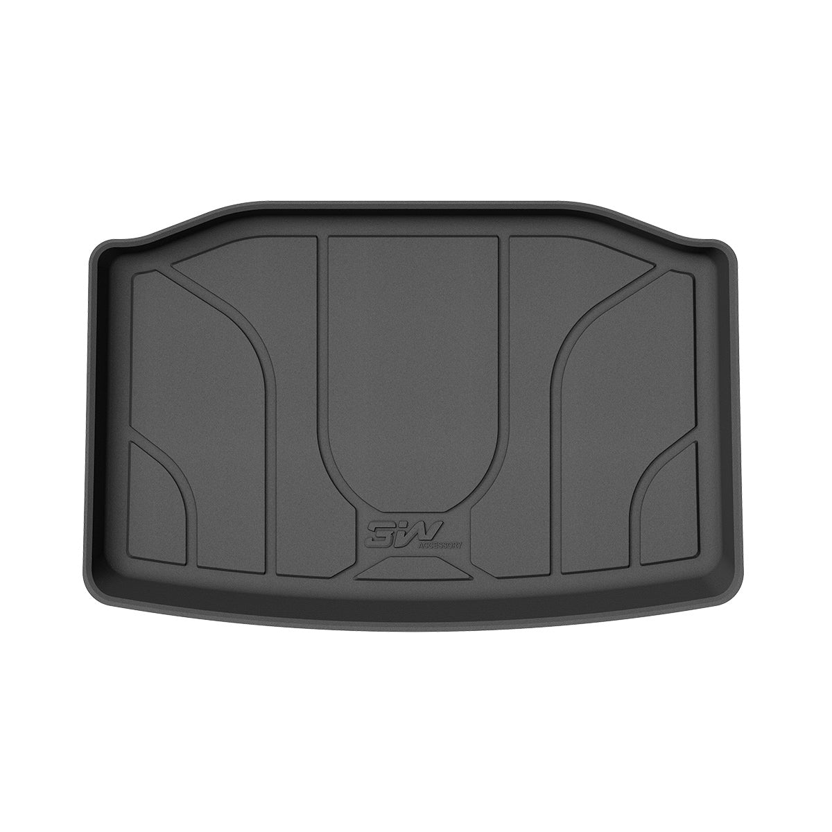 3W Tesla Model 3 TPE Rear Trunk Mat, All Weather 3D Customization, UKCA quality certification